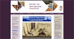 Desktop Screenshot of bnaiabraham.org